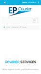 Mobile Screenshot of epcourier.com